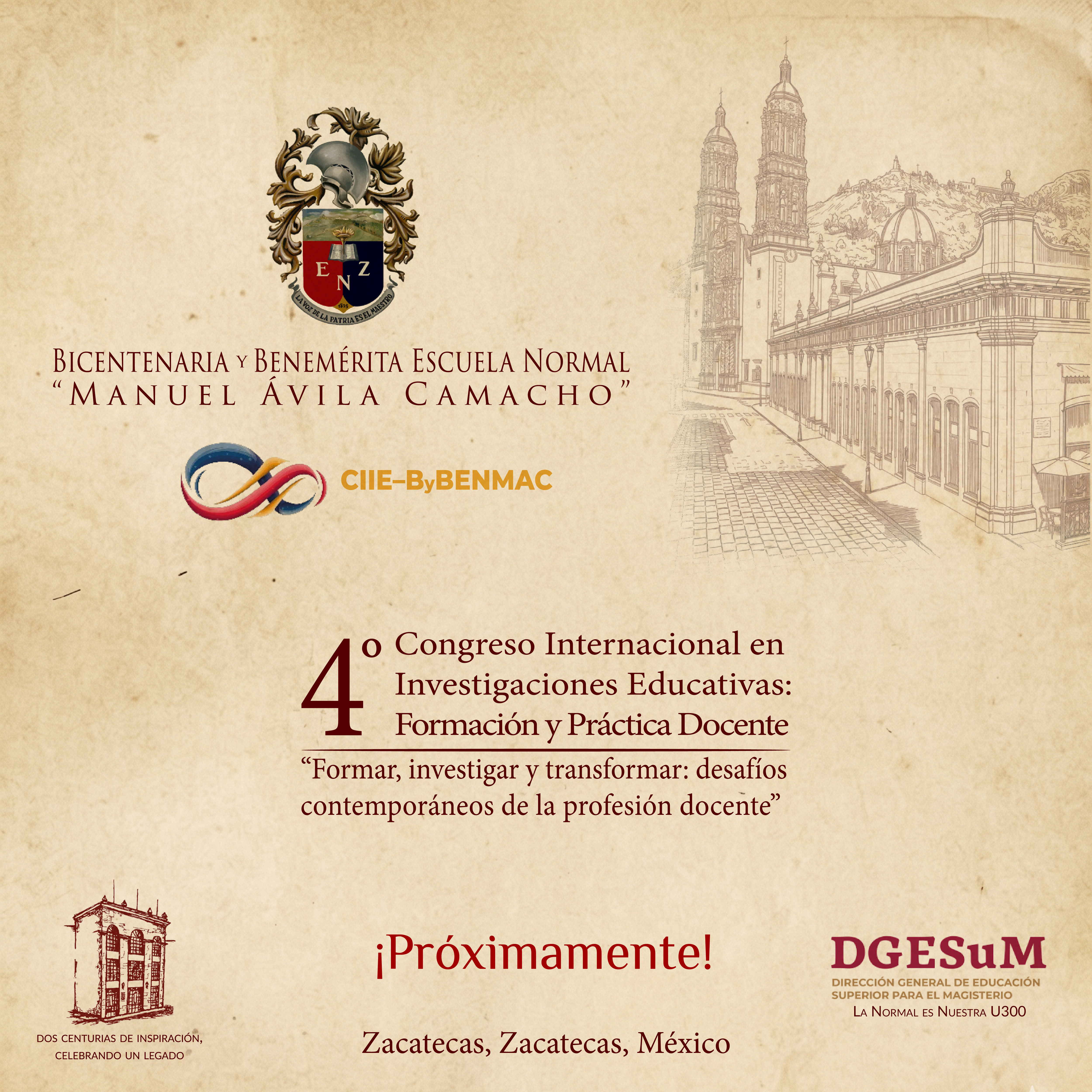 4° Congreso Internacional en Investigaciones Educativas - BENMAC Bicentenario